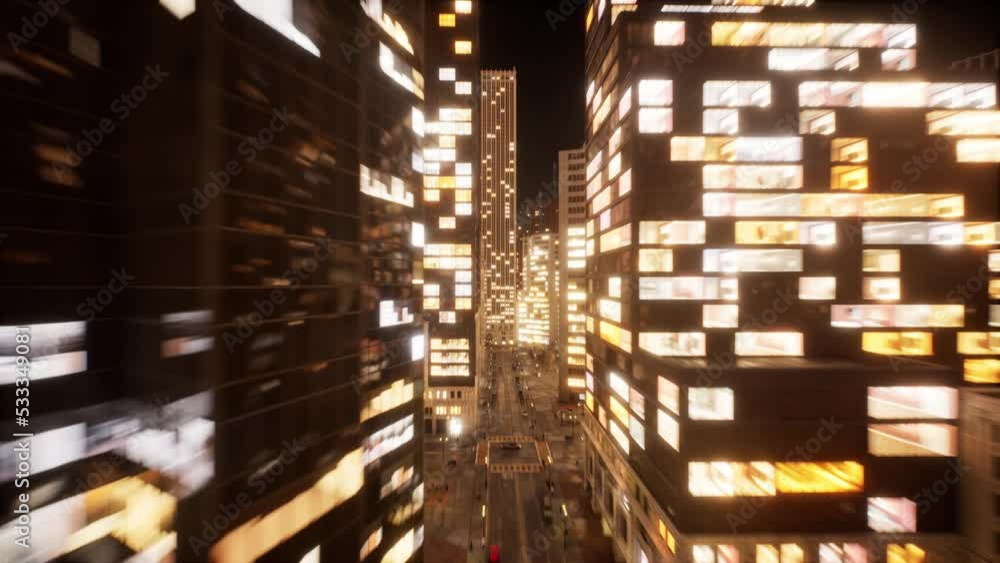 Beautiful Aerial Drone Hyperlapse view of urban modern city Beautiful Aerial Drone Hyperlapse view of urban modern city