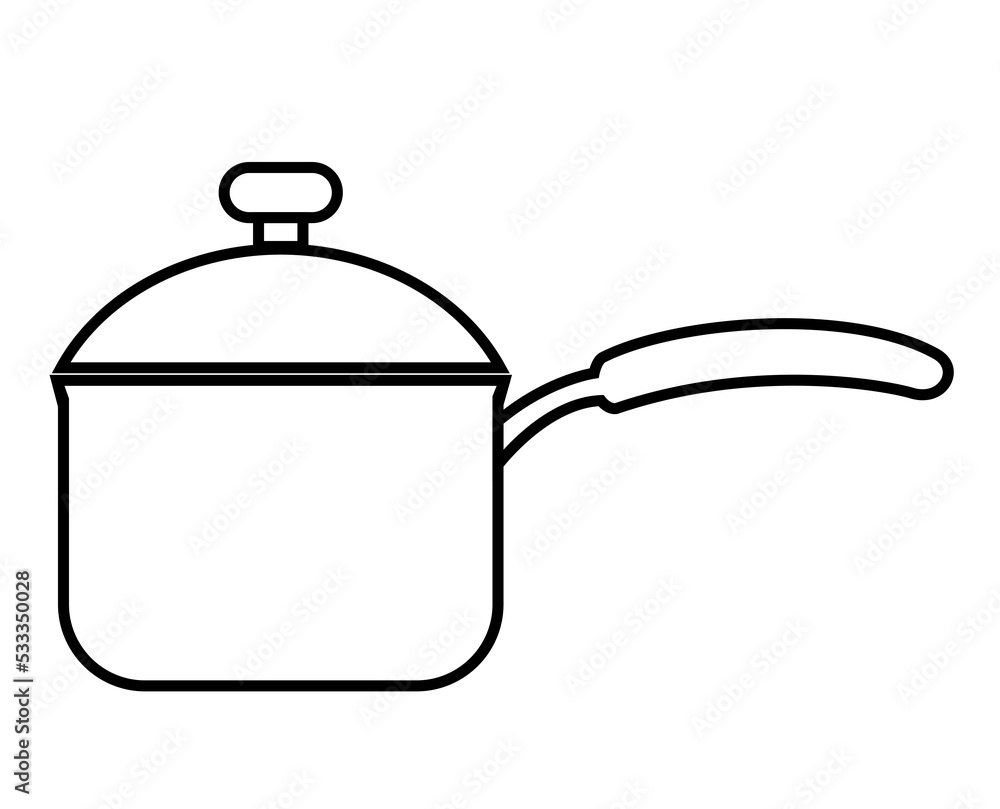 Black outline kitchen utensil, PNG with transparent background. Black outline kitchen utensil, PNG with transparent background.