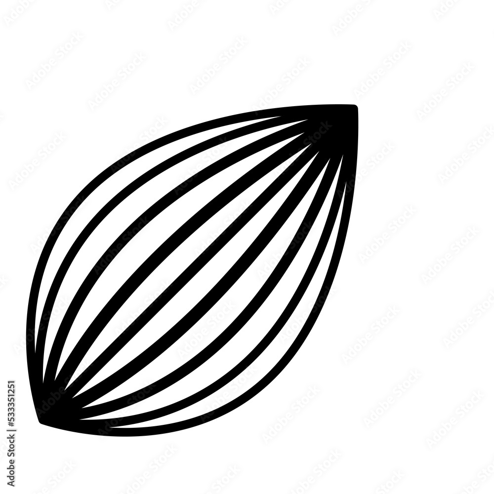 Leaf black logo, PNG with transparent background. Leaf black logo, PNG with transparent background.