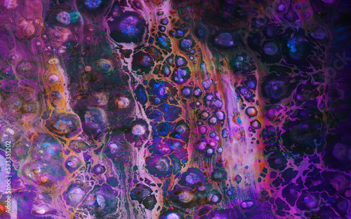 Liquid marble abstract texture background,Fluid art painting backdrop. © Zaksheuskaya