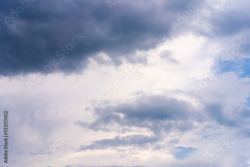 Fototapeta Naklejka Na Ścianę i Meble -  Dramatic cloud sky background Heawy rainy clouds Beautiful cloudscape