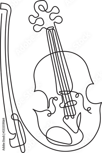 violin musical instrument music minimal outline art