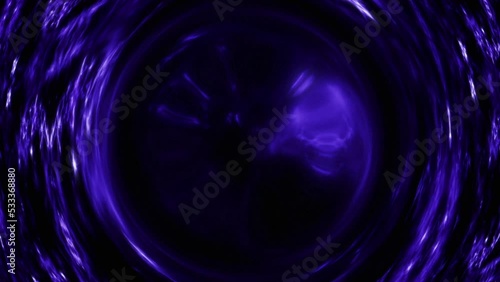 This is a stock motion graphic that shows an energy plasma circle.