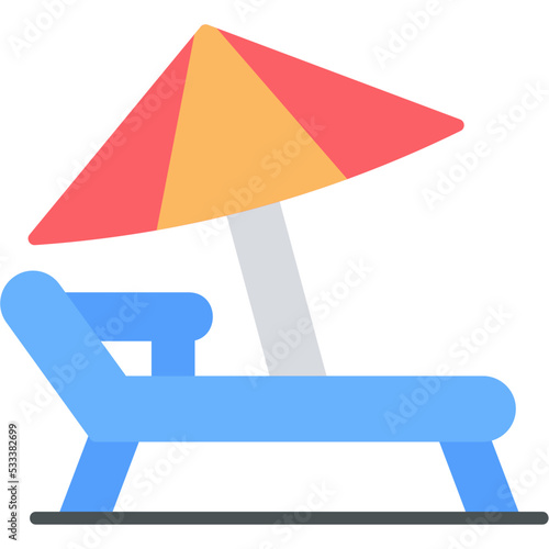 Beach Chair Icon