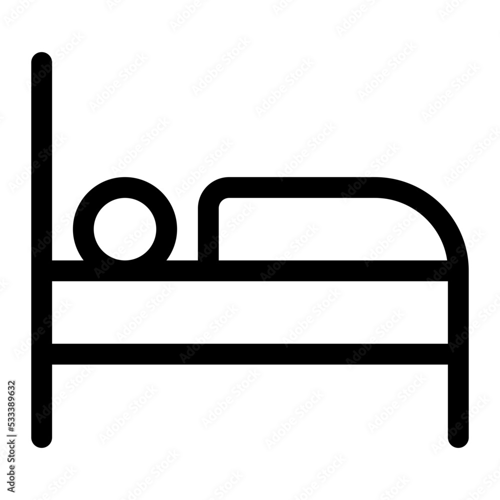 people sleeping outline icon people sleeping outline icon
