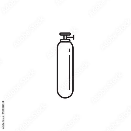 oxygen cylinder icon