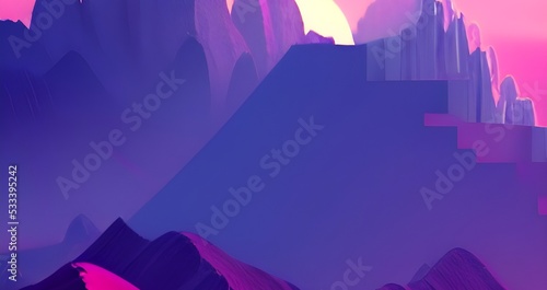 Mystery Sci-Fi  background. Video Game's Digital CG Artwork, Concept Illustration, Realistic Cartoon Style Background © Divyesh