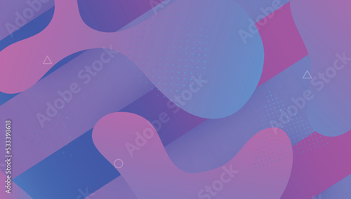 Geometric Flyer. Rainbow Poster. Color Neon Background. Fluid Journal. Multicolor Template. Blue Bright Design. 3d Landing Page. Graphic Paper. Violet Geometric Flyer