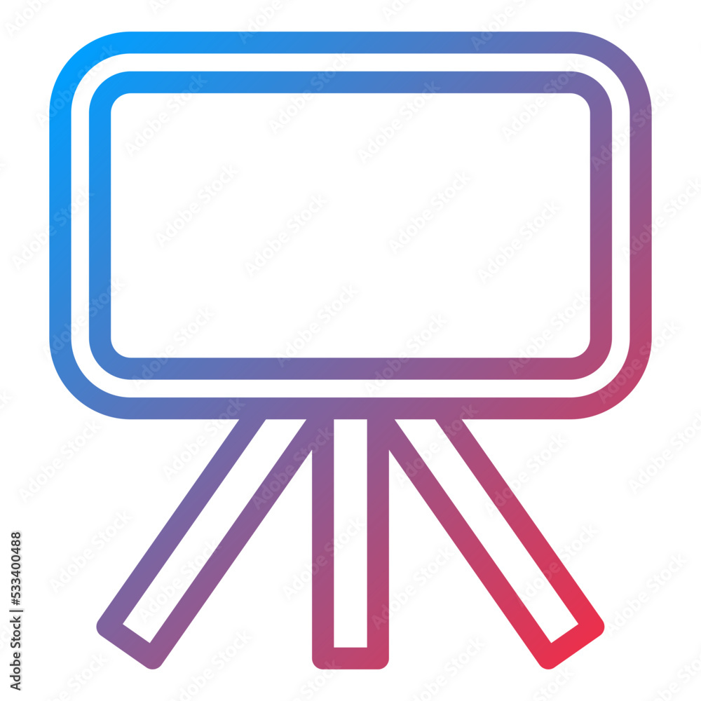 Blackboard Icon Style Blackboard Icon Style