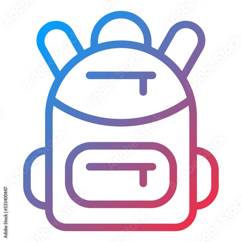 Bagpack Icon Style