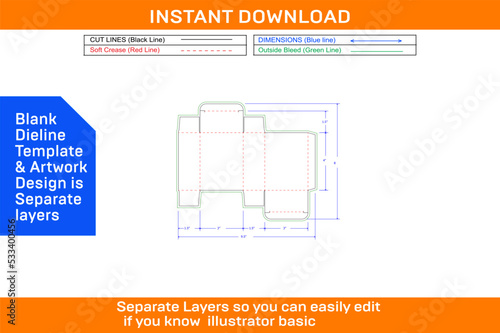VITAMIN C 667 mg CALCIUM TABLET BOX PACKAGING DESIGN TEMPLATE
