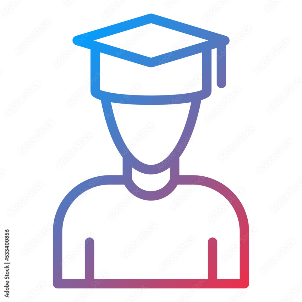 Student Icon Style Student Icon Style