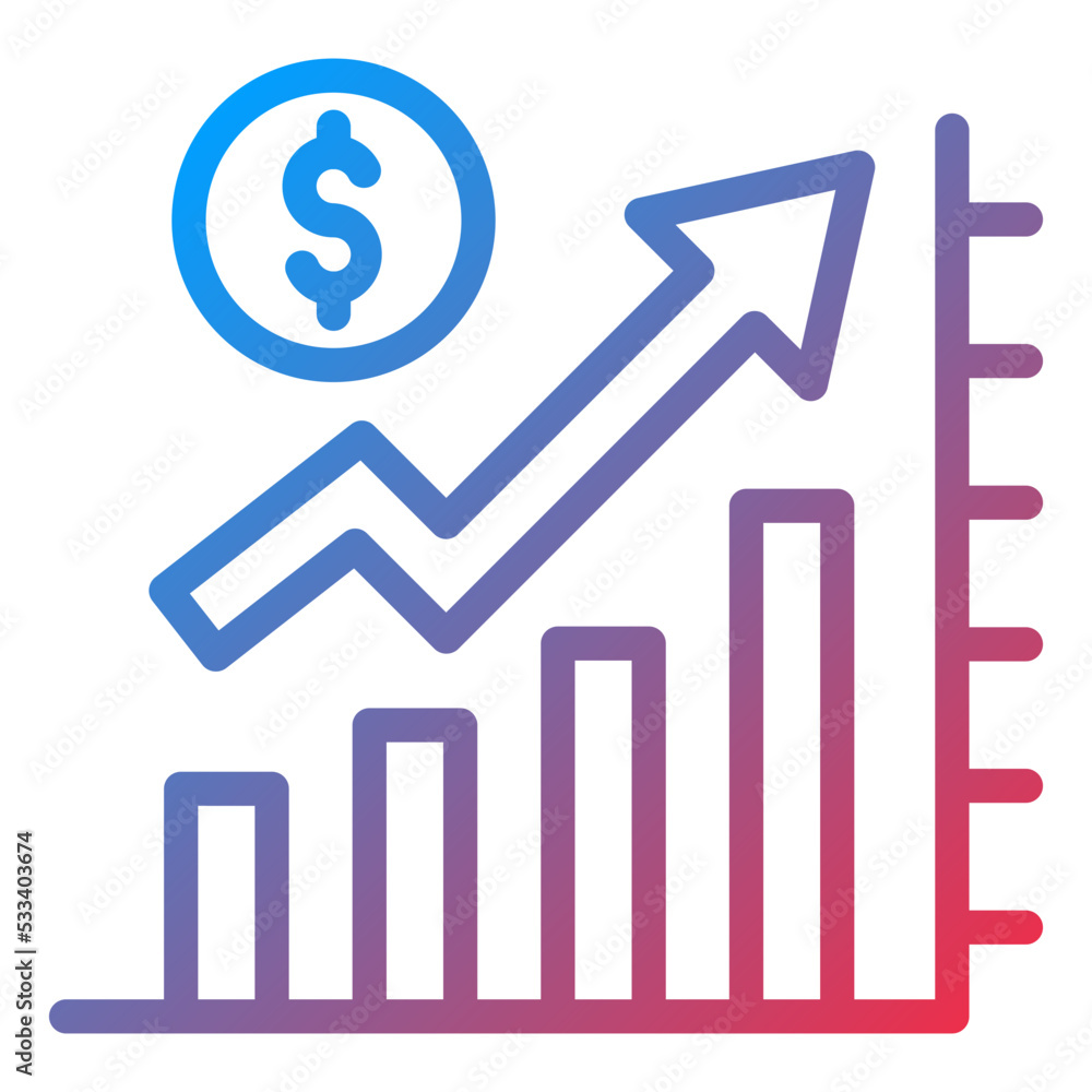 Revenue Icon Style Revenue Icon Style