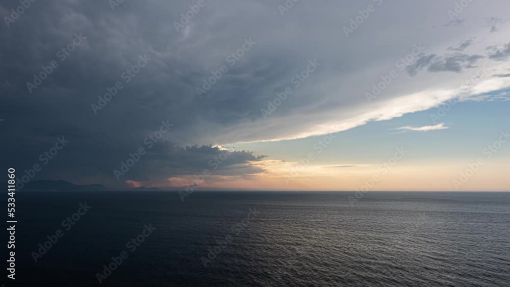 4k timelapse at sunset under the clouds in Sopela coast, near Bilbao, Basque Country - Spain 4k timelapse at sunset under the clouds in Sopela coast, near Bilbao, Basque Country - Spain