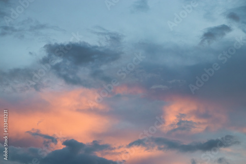 Sunset sky in Greece © Fotojeanique