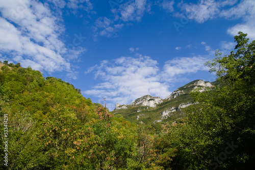 Wallpaper Mural Montagne viste dal sentiero che va dal borgo di Pieia all'arco di Fondarca Torontodigital.ca