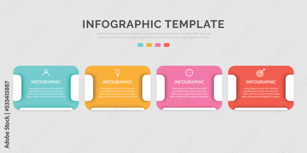 Infographic design with icons and 4 options or steps. infographics for business concept. Infographic design with icons and 4 options or steps. infographics for business concept.