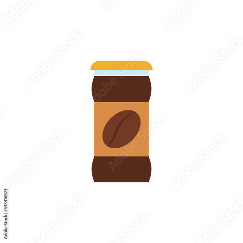 instant coffee vector for website symbol icon presentation