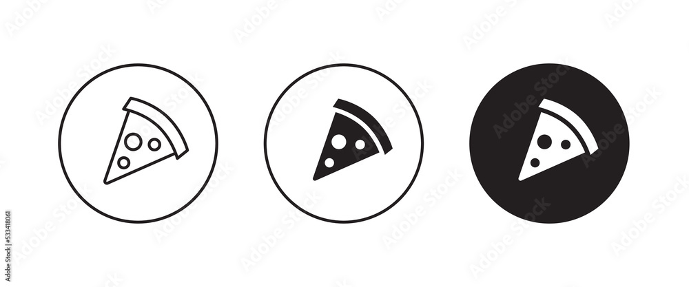 pizza line icon, fast food vector, sign, symbol, logo, illustration, editable stroke, flat design style isolated on white linear pizza line icon, fast food vector, sign, symbol, logo, illustration, editable stroke, flat design style isolated on white linear