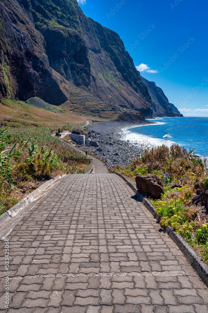 Miradouro do Ponta da Ladeira in Madeira Island, Portugal
