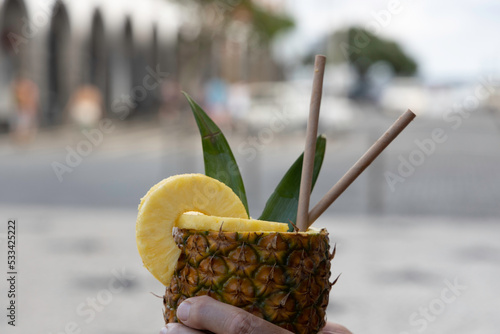 Auch Ananas werden auf den Azoren angebaut - Pina Colada