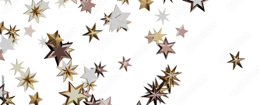 stars background, sparkle lights confetti falling. magic shining Flying christmas stars on night stars background, sparkle lights confetti falling. magic shining Flying christmas stars on night
