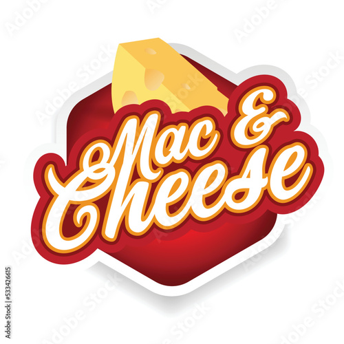 macaroni and cheese sign vintage