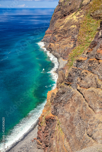 Miradouro do Ponta da Ladeira in Madeira Island, Portugal