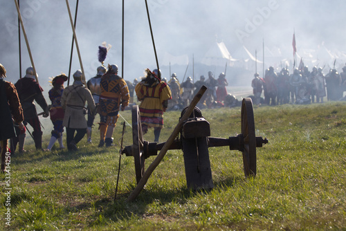 cannon at medieval war