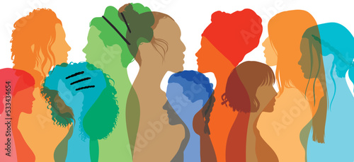 Discussions and sharing of information. Multi-ethnic diversity friendship community. Social network community of women and girls of diverse cultures.
