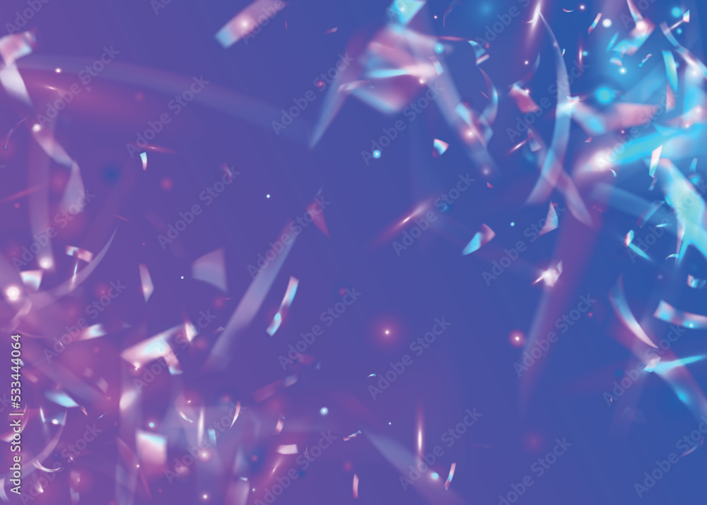 Kaleidoscope Texture. Hologram Confetti. Glitter Art. Blur Banner ...