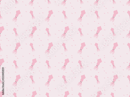 Photography animal watercolor sea underwater pattern seamless background ocean ornament vect