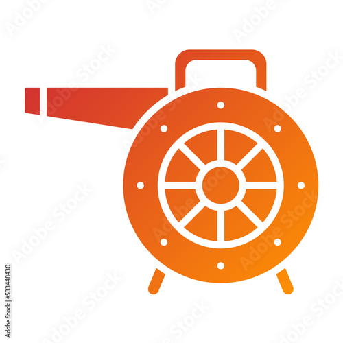 Air Blowers Icon Style