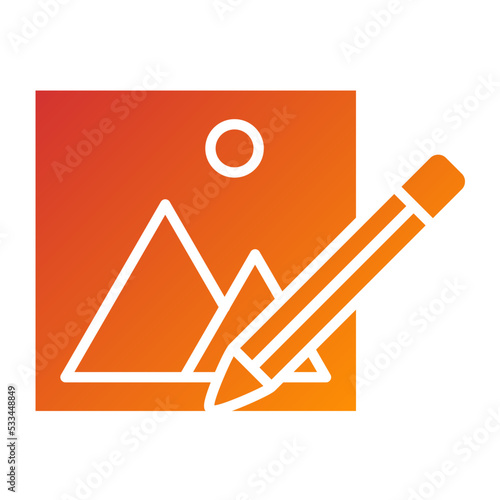 Photo Editing Icon Style