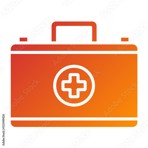 First Aid Kit Icon Style