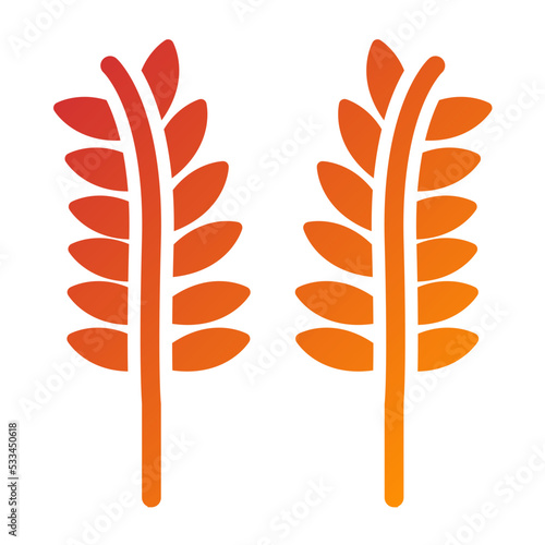 Sheaf of Rice Icon Style