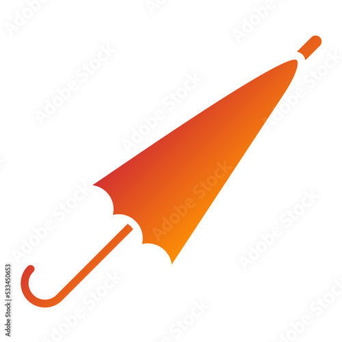 Closed Umbrella Icon Style