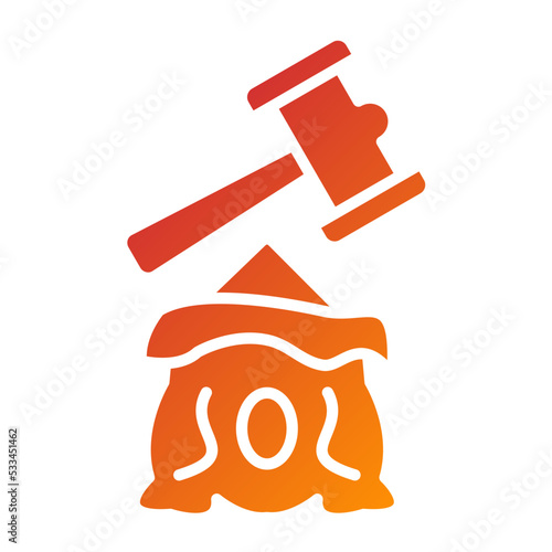 Commodity Auction Icon Style