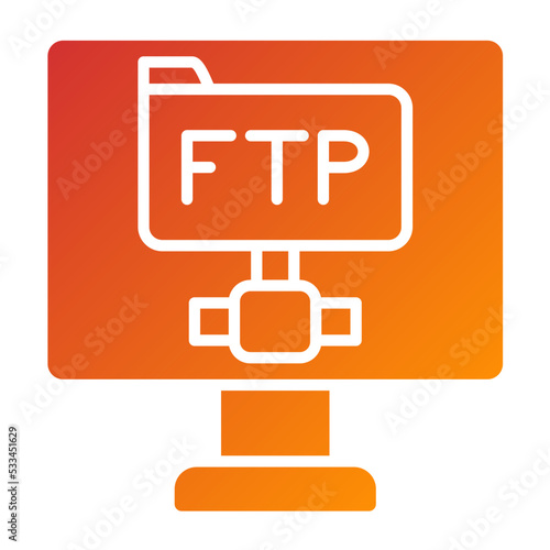 Ftp Protocol Icon Style