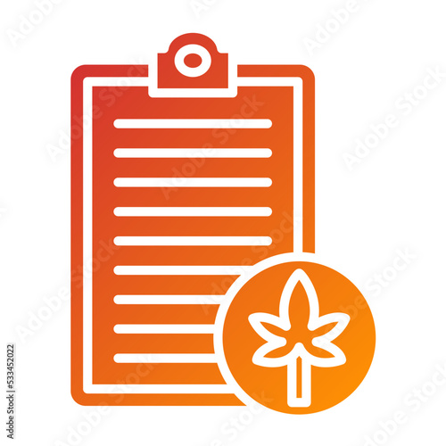 Drug Test Icon Style