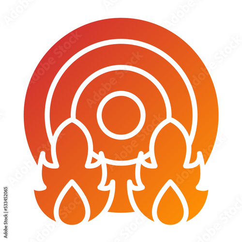 Inflammation Icon Style