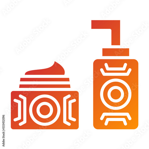 Personal Care Products Icon Style