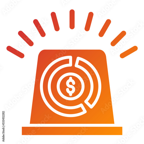 Emergency Funds Icon Style