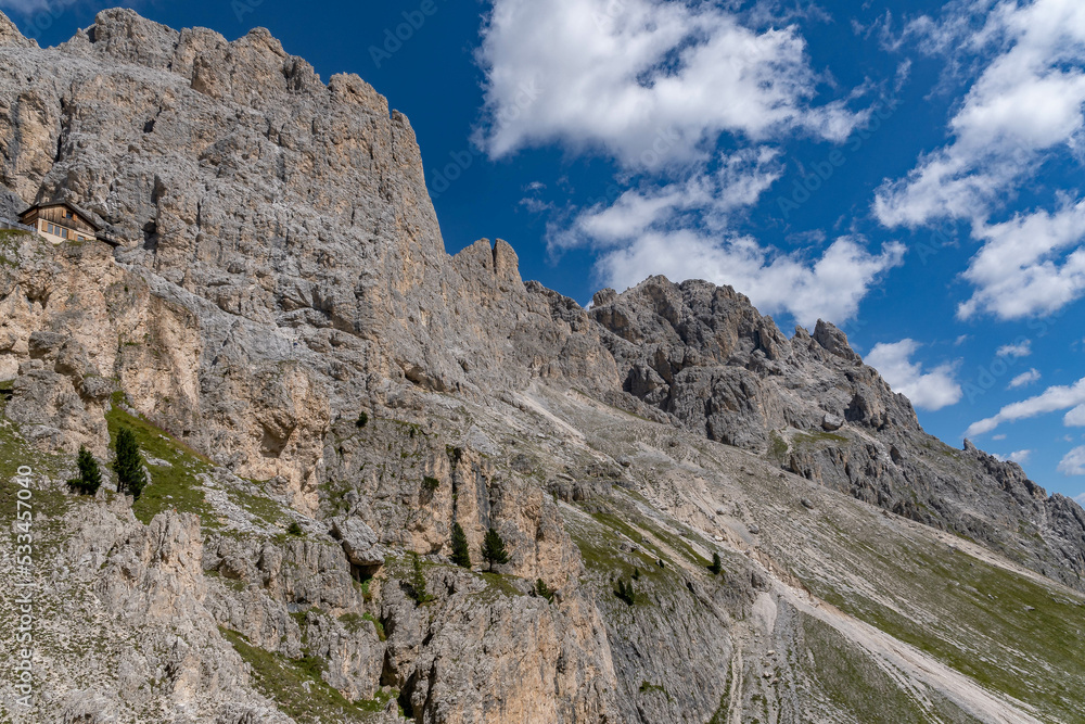 landscape of the dolomites in the surroundings of vajolet landscape of the dolomites in the surroundings of vajolet
