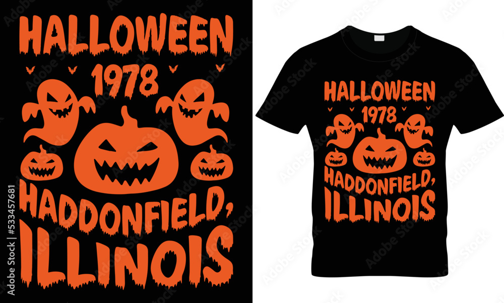 Halloween t-shirt design beautiful template 100% vector best Vector graphic for T-Shirt illustration and other uses. print ready File any products Halloween t-shirt design beautiful template 100% vector best Vector graphic for T-Shirt illustration and other uses. print ready File any products