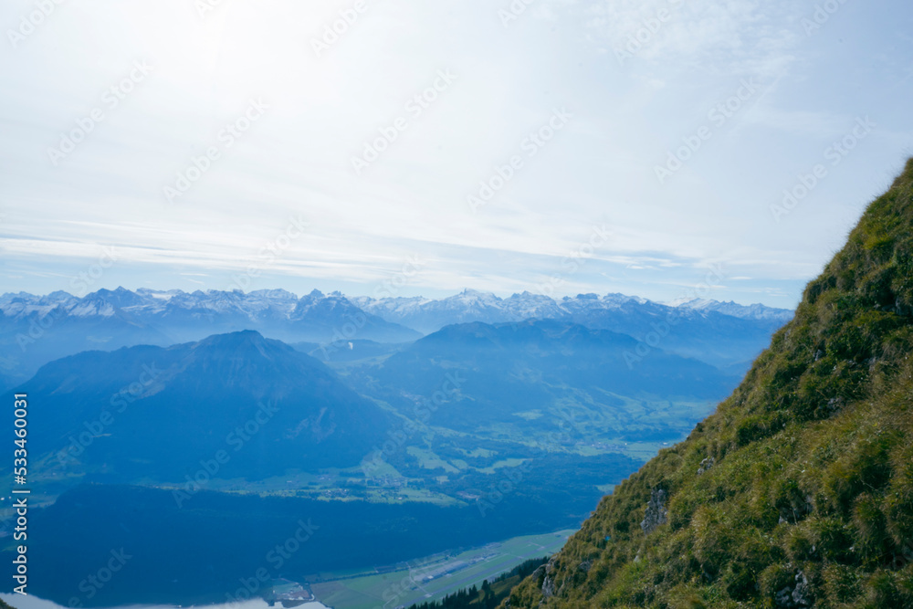 ucerne's very own mountain, Pilatus, is one of the most legendary places in Central Switzerland. And one of the most beautiful. On a clear day the mountain offers a panoramic view of 73 Alpine peaks.