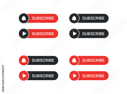 Youtube Video Channel, Like Button, Follow Button, Subscribe Button, Media Button, Youtube Buttons, Yellow Youtube Channel Buttons.