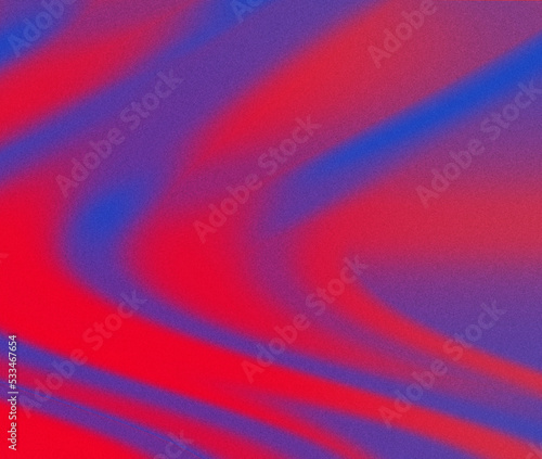 Bright blue and red background gradient abstraction for background illustration