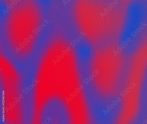 Bright blue and red background gradient abstraction for background illustration