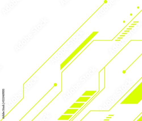 futuristic gaming overlay for design element copy space. modern shape for ornament live streaming HUD monitor display